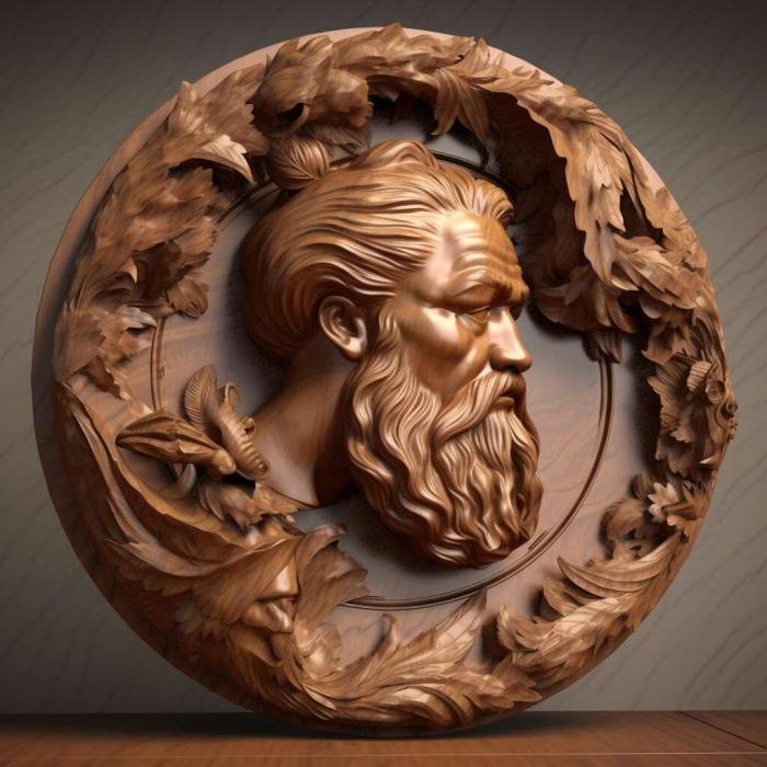 نموذج ثلاثي الأبعاد لآلة CNC 3D Art 